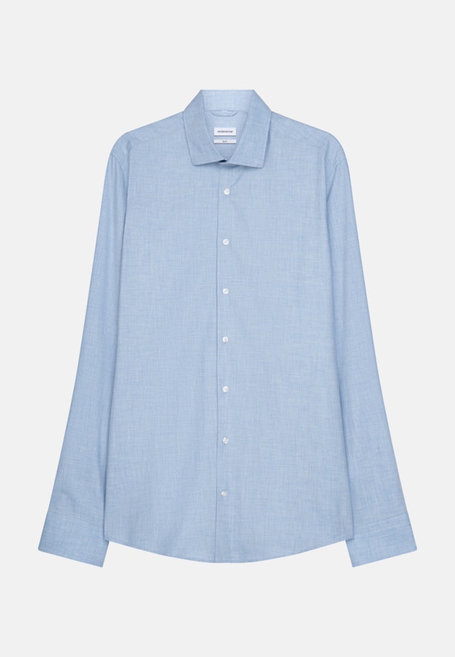 Slim Business Shirt Plain in Light Blue |  Seidensticker Onlineshop