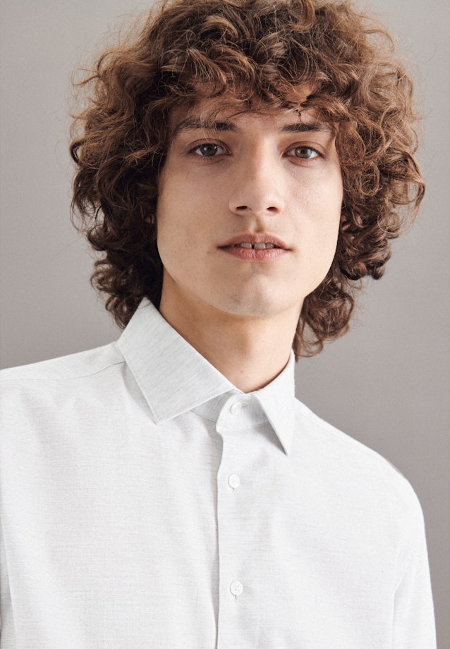 Slim Business Hemd Uni in Grau |  Seidensticker Onlineshop