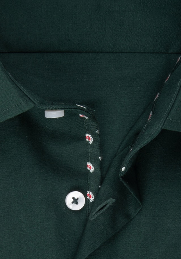 Non-iron Popeline Business overhemd in Shaped with Kentkraag in Groen |  Seidensticker Onlineshop