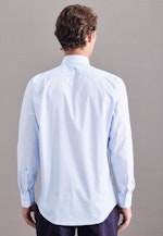 Regular Chemise Business Imprimé in Bleu Clair |  Seidensticker Onlineshop