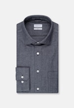 Regular Chemise oxford uni in Gris |  Seidensticker Onlineshop