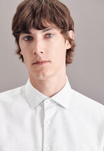 Shaped Chemise Business carreaux in Gris |  Seidensticker Onlineshop