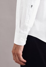 Shaped Chemise Business carreaux in Gris |  Seidensticker Onlineshop