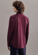 Shaped Chemise en jersey uni in Rouge |  Seidensticker Onlineshop