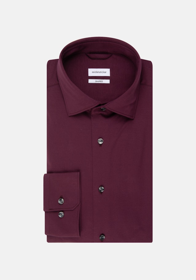 Jerseyhemd Shaped in Rot |  Seidensticker Onlineshop