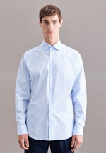 X-Slim Chemise Business Imprimé in Bleu Clair |  Seidensticker Onlineshop