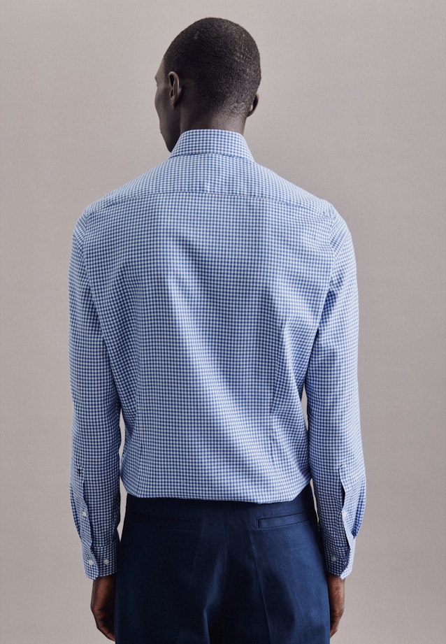 Easy-iron Twill Business Shirt in X-Slim with Kent-Collar in Light Blue |  Seidensticker Onlineshop