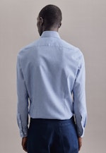 X-Slim Business Hemd Karo in Hellblau |  Seidensticker Onlineshop