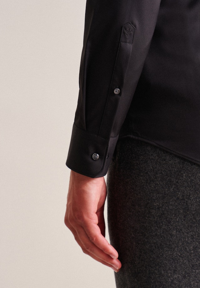 X-Slim Chemise Performance Uni in Noir |  Seidensticker Onlineshop