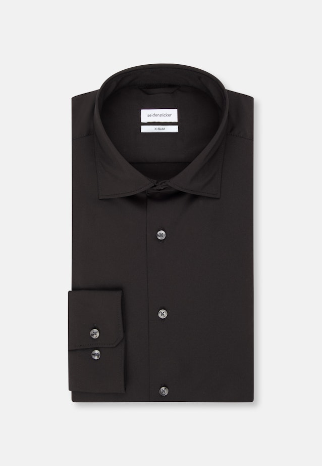X-Slim Chemise Performance Uni in Noir |  Seidensticker Onlineshop
