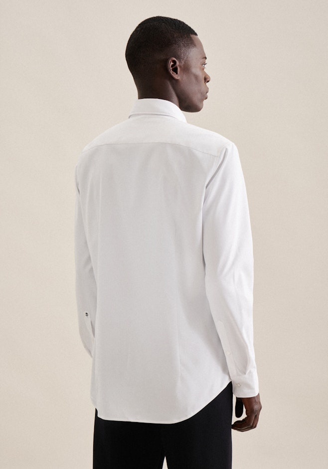 X-Slim Performance shirt Uni in White | Seidensticker online shop