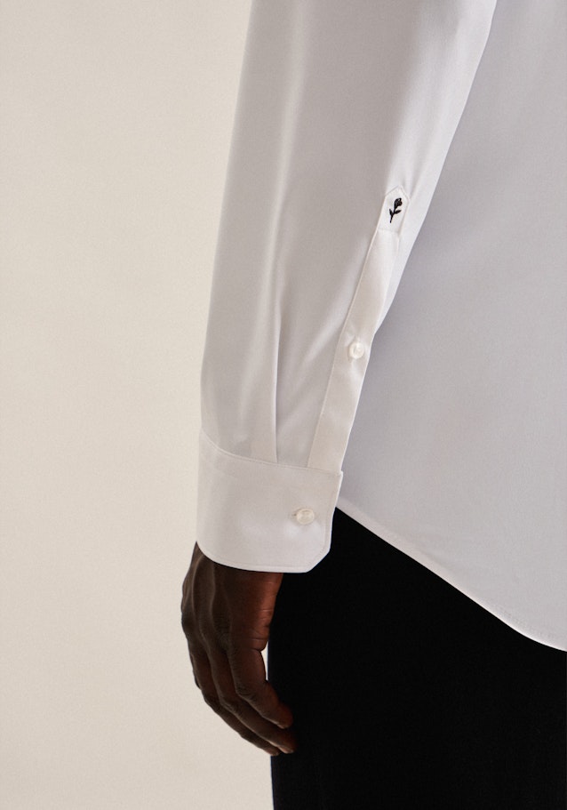 X-Slim Chemise Performance Uni in Blanc | Seidensticker Onlineshop