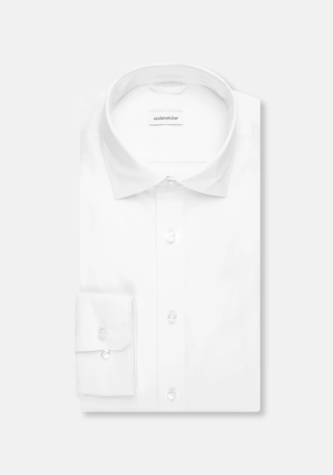 X-Slim Chemise Performance Uni dans Blanc | Boutique en ligne Seidensticker