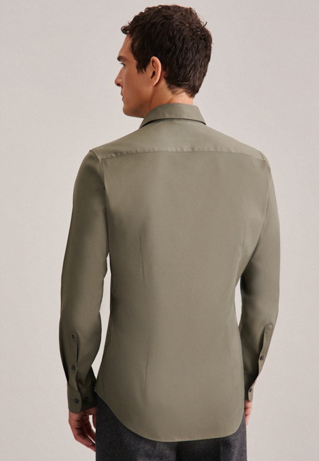 X-Slim Performance-Hemd Uni in Grün |  Seidensticker Onlineshop