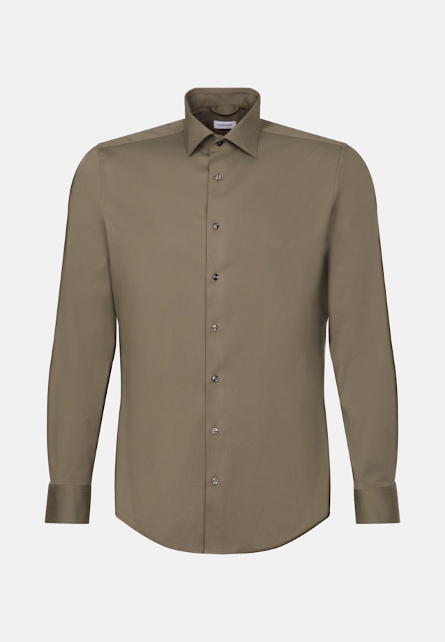 X-Slim Performance-Hemd Uni in Grün |  Seidensticker Onlineshop