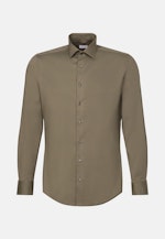 X-Slim Performance-Hemd Uni in Grün |  Seidensticker Onlineshop