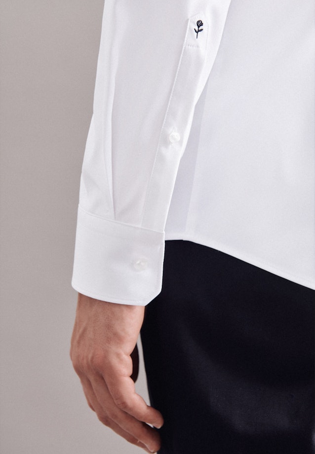 Performance shirt in X-Slim with Kent-Collar in White |  Seidensticker Onlineshop