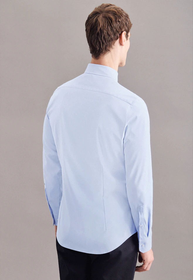 X-Slim Performance shirt Uni in Light Blue | Seidensticker online shop