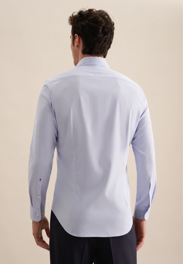 X-Slim Performance shirt Uni in Light Blue |  Seidensticker Onlineshop