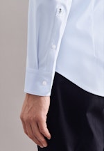 Chemise performance X-Slim Twill (sergé) Col Kent in Bleu Clair |  Seidensticker Onlineshop