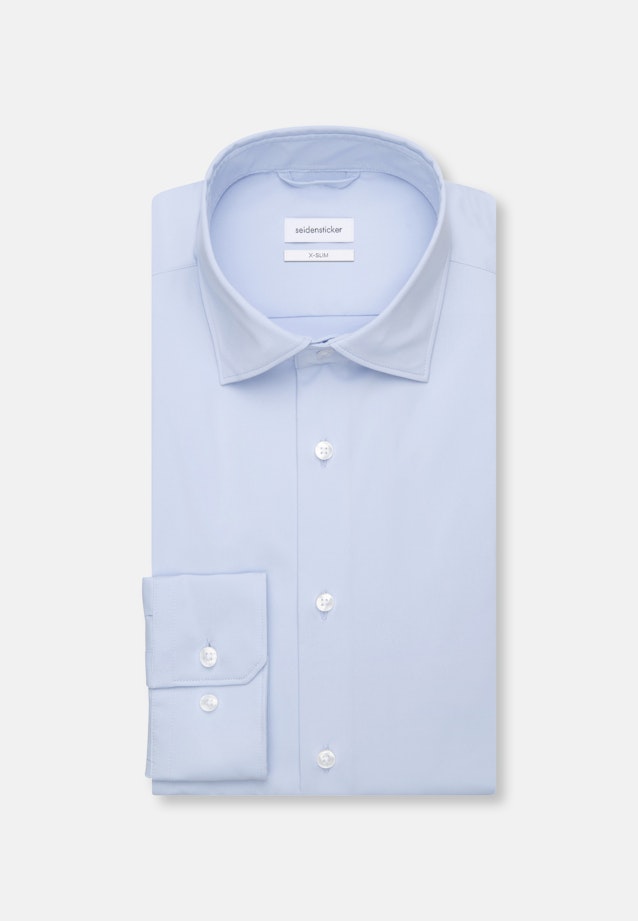 X-Slim Performance shirt Uni in Light Blue |  Seidensticker Onlineshop