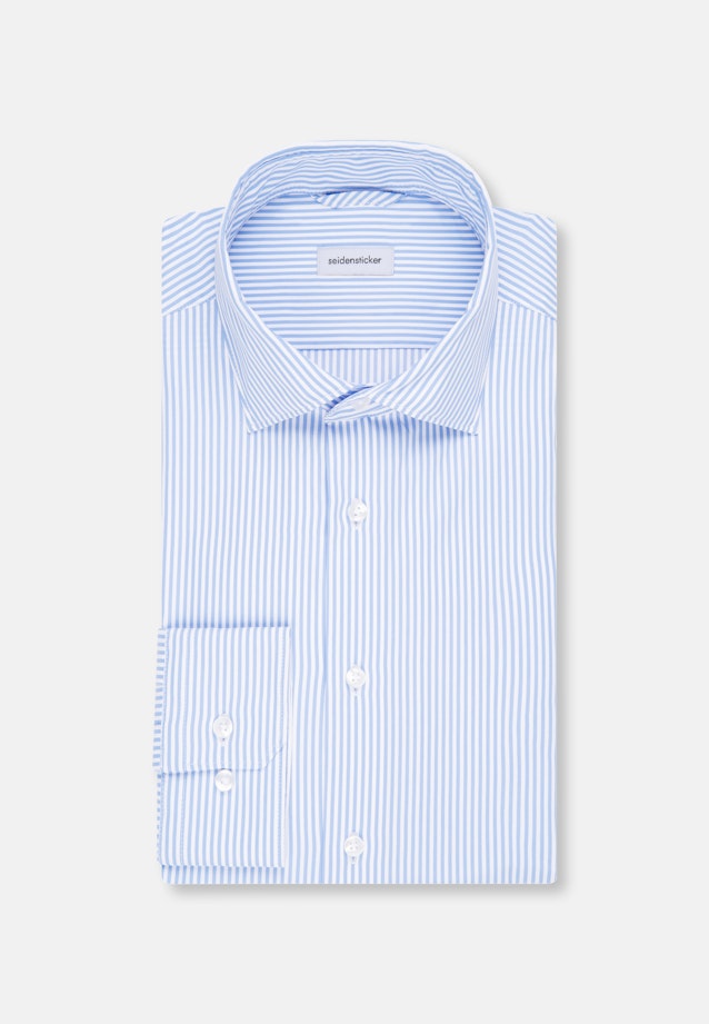 X-Slim Performance shirt Stripe in Light Blue |  Seidensticker Onlineshop