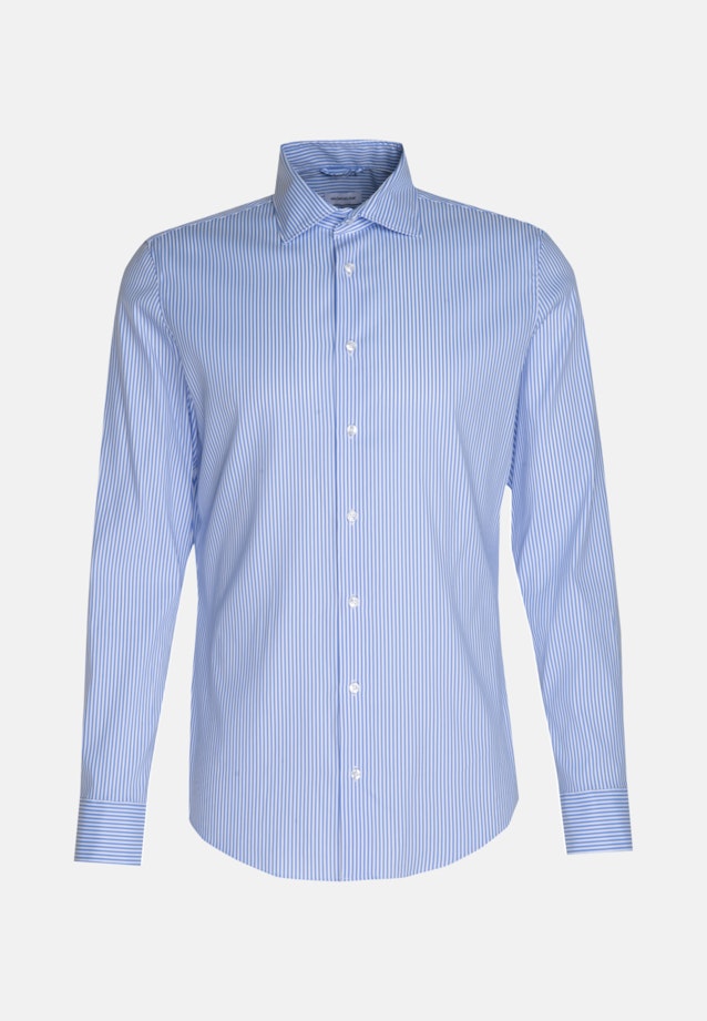 X-Slim Performance shirt Stripe in Light Blue |  Seidensticker Onlineshop