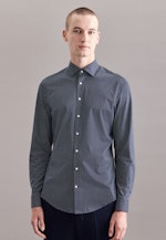 X-Slim Chemise en jersey Imprimé in Bleu Foncé |  Seidensticker Onlineshop