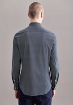 X-Slim Chemise en jersey Imprimé in Bleu Foncé |  Seidensticker Onlineshop