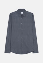 X-Slim Chemise en jersey Imprimé in Bleu Foncé |  Seidensticker Onlineshop