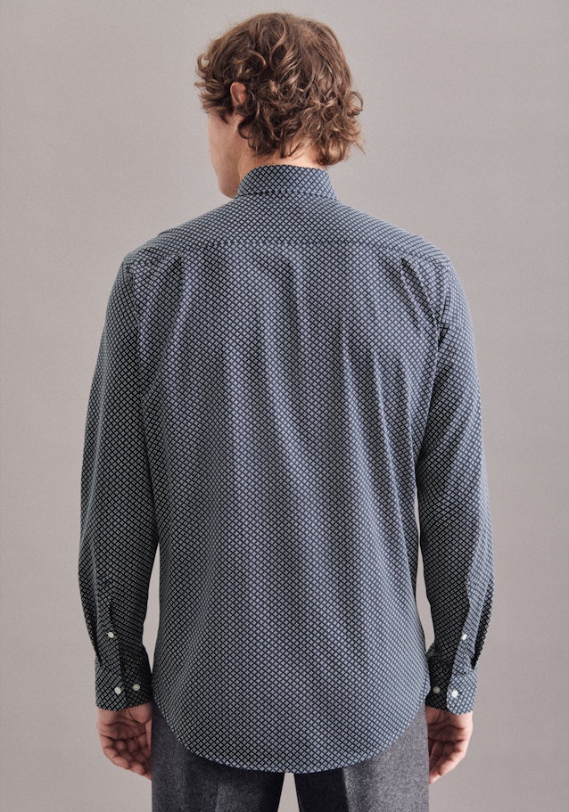 Jerseyhemd Regular in Dunkelblau |  Seidensticker Onlineshop