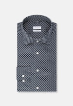 Regular Chemise en jersey Imprimé in Bleu Foncé |  Seidensticker Onlineshop