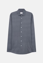 Regular Chemise en jersey Imprimé in Bleu Foncé |  Seidensticker Onlineshop