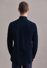 X-Slim Jerseyhemd Uni in Dunkelblau |  Seidensticker Onlineshop