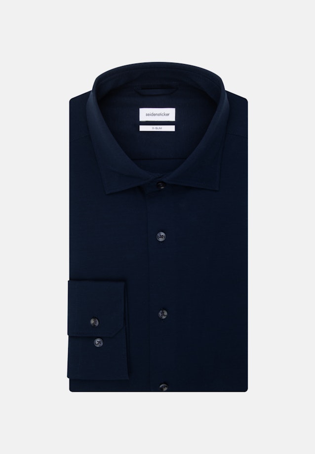 X-Slim Jersey shirt Uni in Dark Blue |  Seidensticker Onlineshop