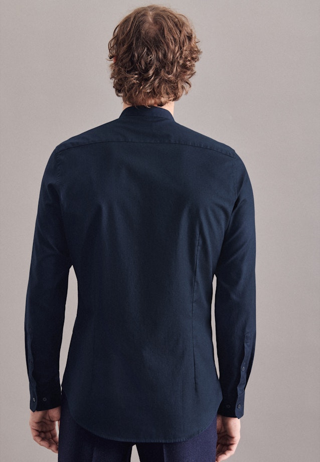 Slim Business Hemd Uni in Dunkelblau |  Seidensticker Onlineshop
