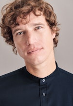 Slim Business Hemd Uni in Dunkelblau |  Seidensticker Onlineshop