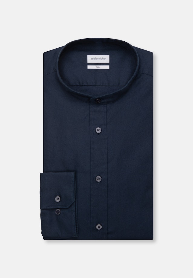 Slim Business Hemd Uni in Dunkelblau |  Seidensticker Onlineshop
