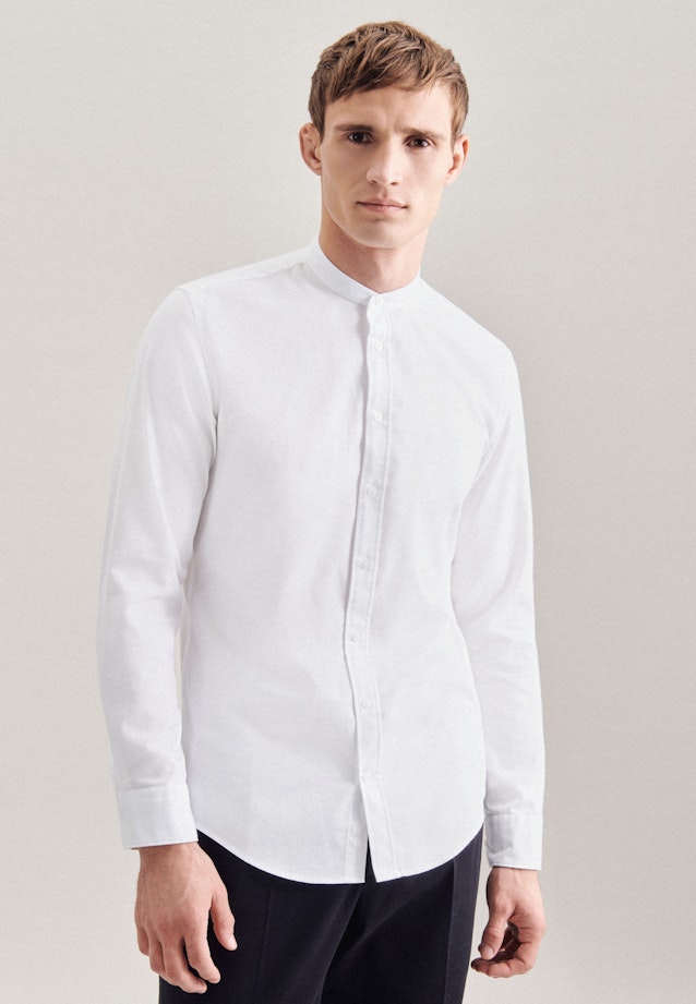 Slim Chemise Business uni in Blanc |  Seidensticker Onlineshop