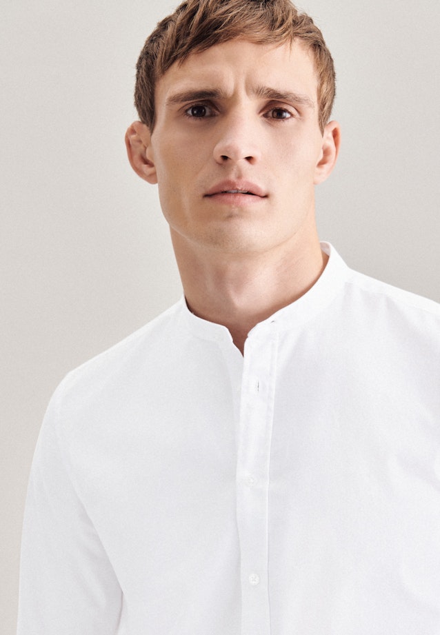 Slim Chemise Business uni in Blanc |  Seidensticker Onlineshop