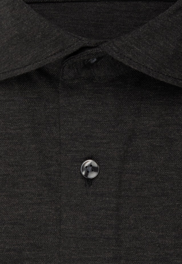 Regular Business shirt Uni in Grey |  Seidensticker Onlineshop