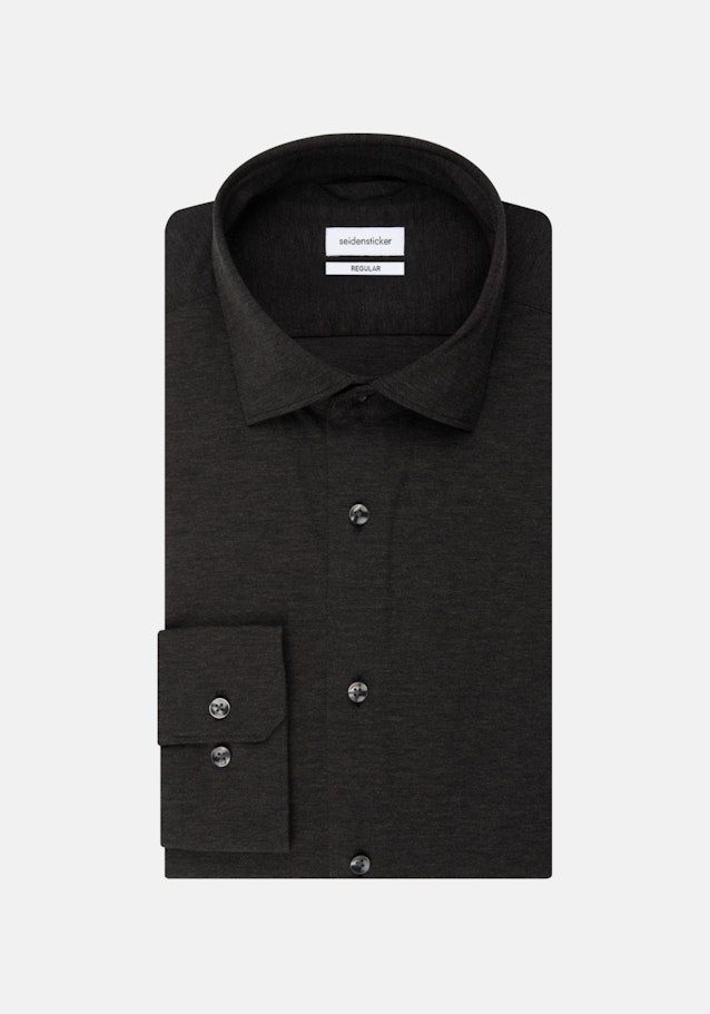 Regular Business Hemd Uni in Grau | Seidensticker Onlineshop