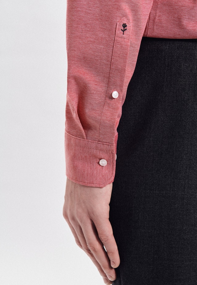 Regular Business Hemd Uni in Rot |  Seidensticker Onlineshop