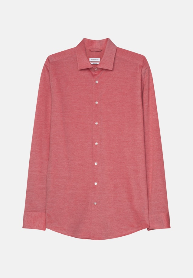 Regular Chemise d'affaires Uni in Rouge |  Seidensticker Onlineshop