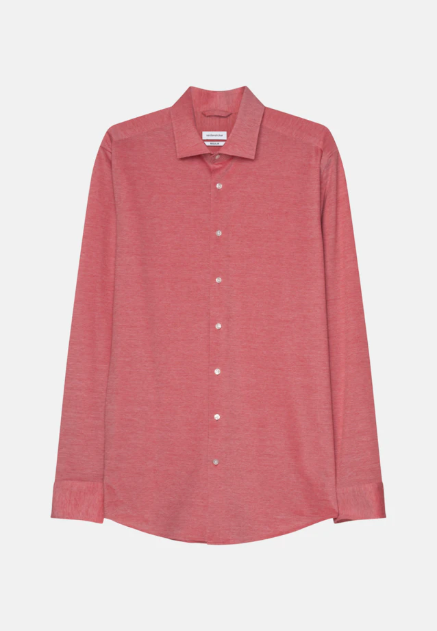 Regular Business shirt Uni in Red |  Seidensticker Onlineshop