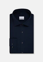 Regular Business shirt Uni in Dark Blue |  Seidensticker Onlineshop