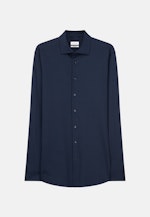 Regular Chemise d'affaires Uni in Bleu Foncé |  Seidensticker Onlineshop