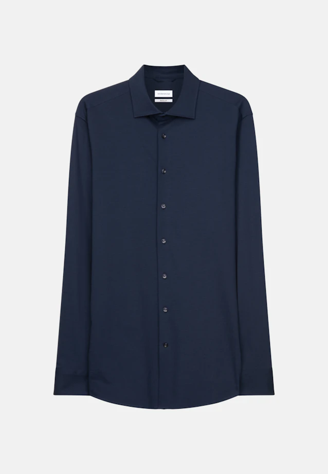 Regular Business shirt Uni in Dark Blue |  Seidensticker Onlineshop