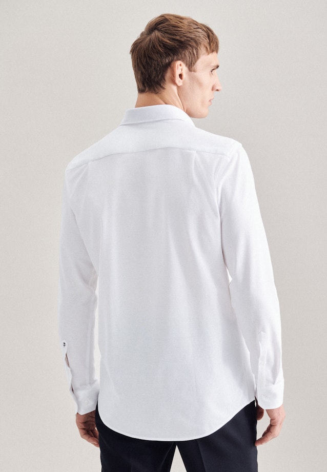 Business Shirt in Regular with Kent-Collar in White |  Seidensticker Onlineshop