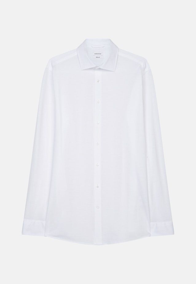 Business Shirt in Regular with Kent-Collar in White |  Seidensticker Onlineshop